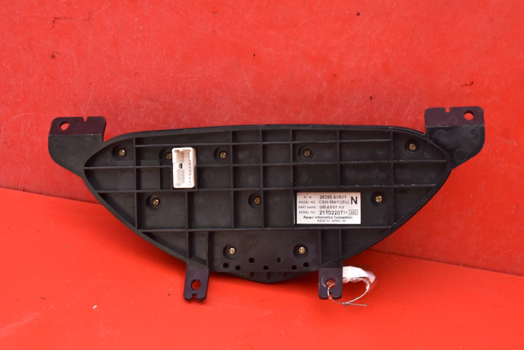 control panel air conditioning devices KLIMY CSW-5841C NISSAN PRIMERA P12 01-08