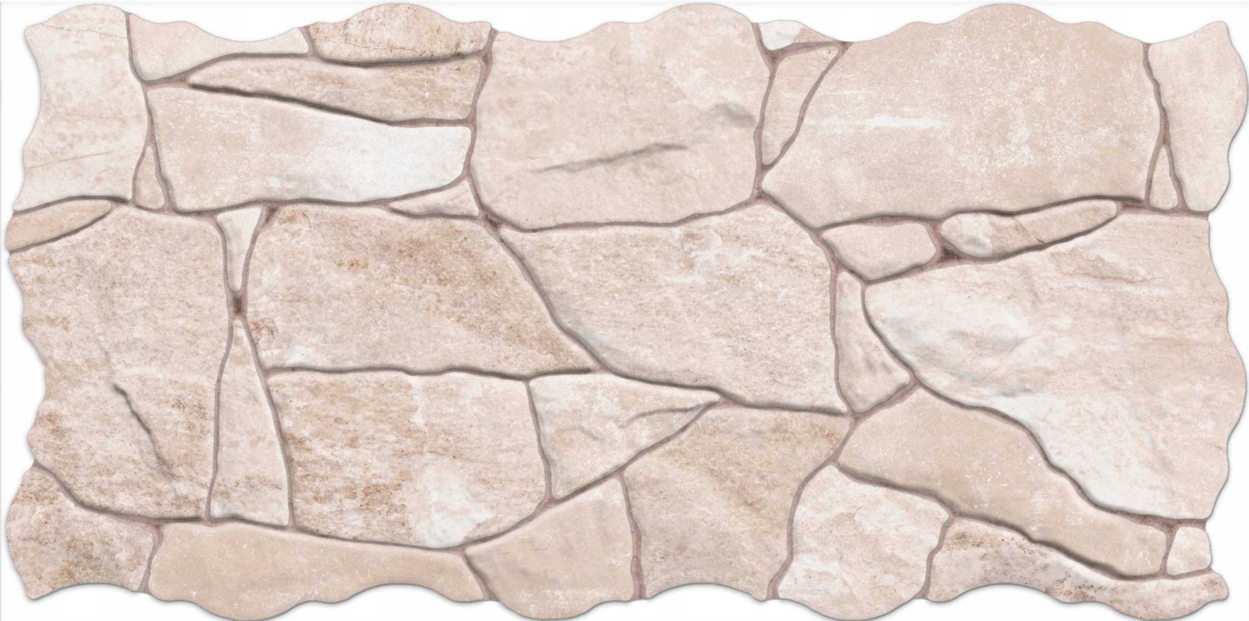 GRES KAMIEŃ ELEWACYJNY 23X46 PIETRA BEIGE GAT. I Grubość 8 mm