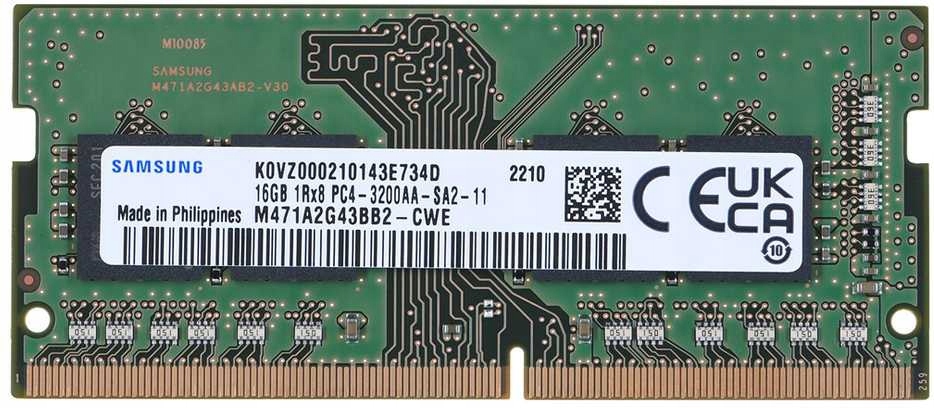 Nowa Pamięć Ram Samsung 16GB PC4 DDR4 3200MHZ Sodimm
