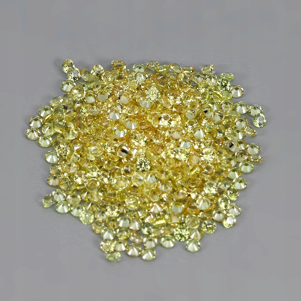 Safíry Songea přírodní kameny 4.06ct 498 kusů If