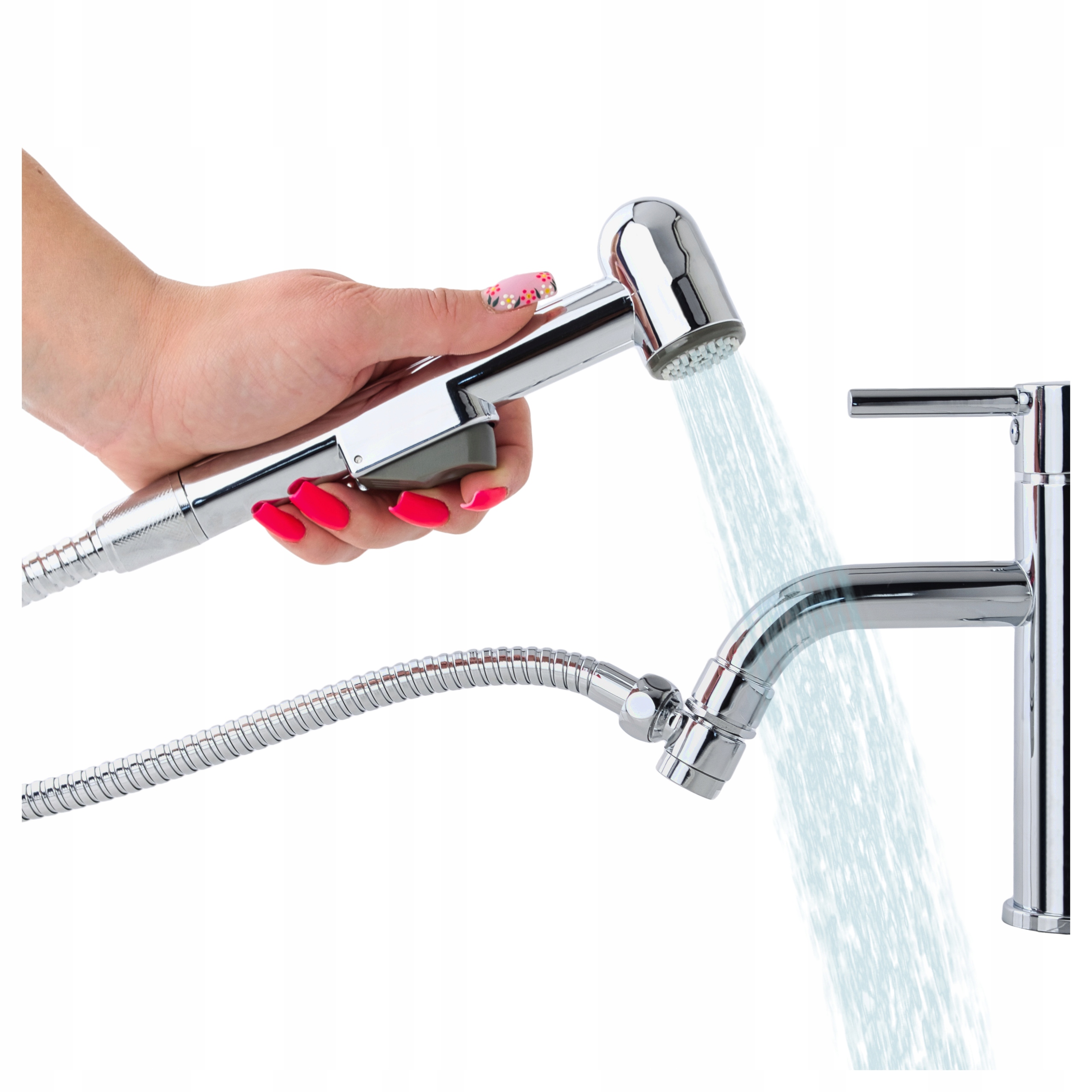 Shataff bidet – bidetová sprcha s adaptérem pro umyvadlo Anti Calc Sotbe