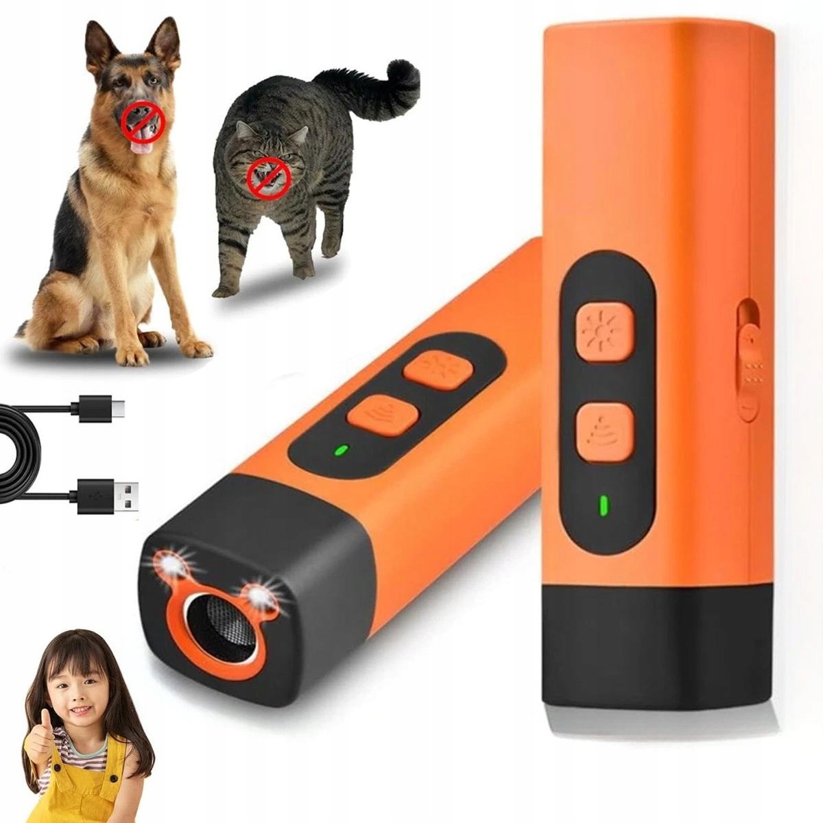 Levně Ultrazvukový Antibarker Pro Psy Od 6 Měsíců Do 8 Let