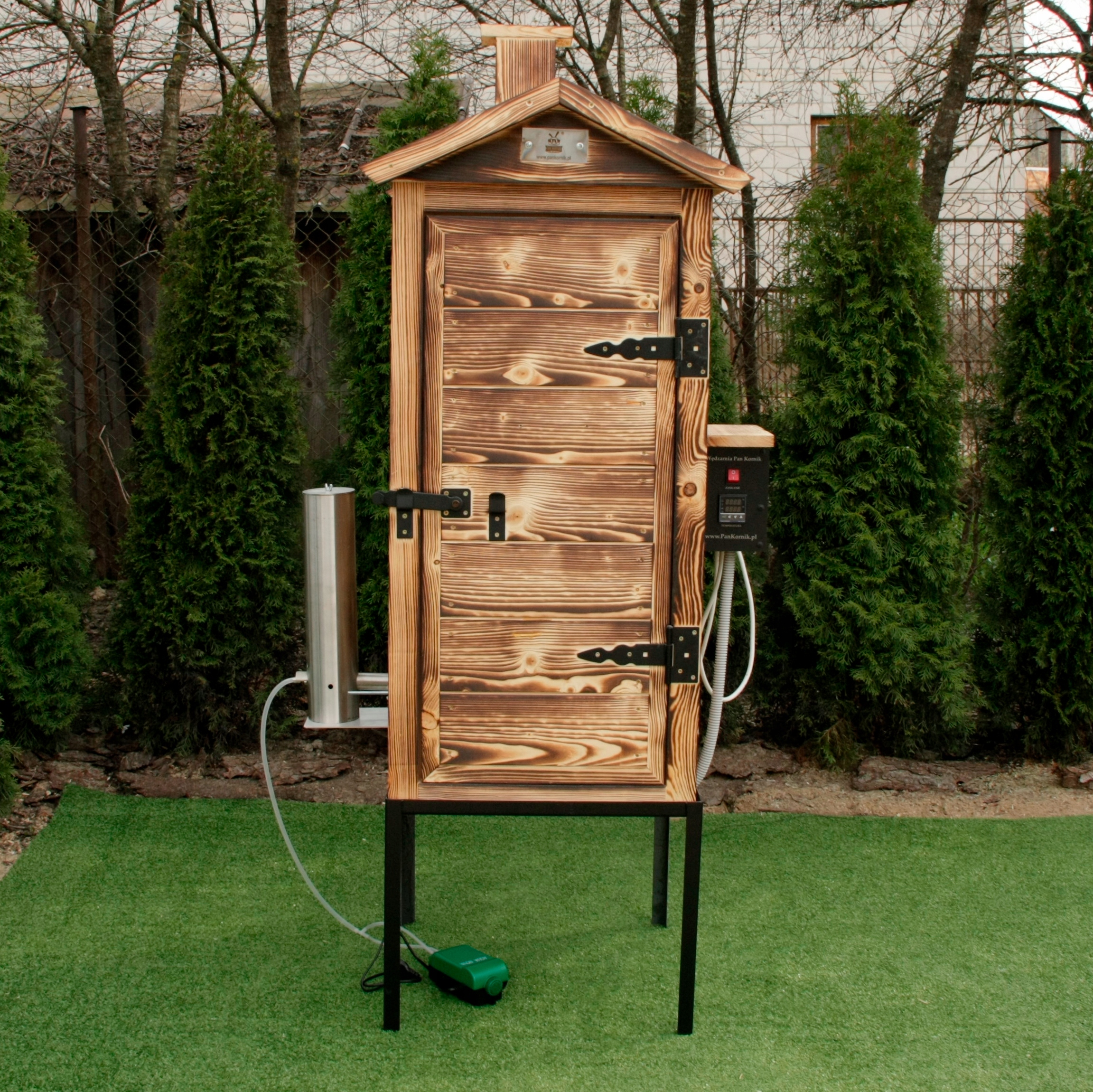 WĘDZARNIA DREWNIANA ELEKTRYCZNA DOMOWA PREMIUM 180 GOTOWY ZESTAW Kod producenta NEL180L