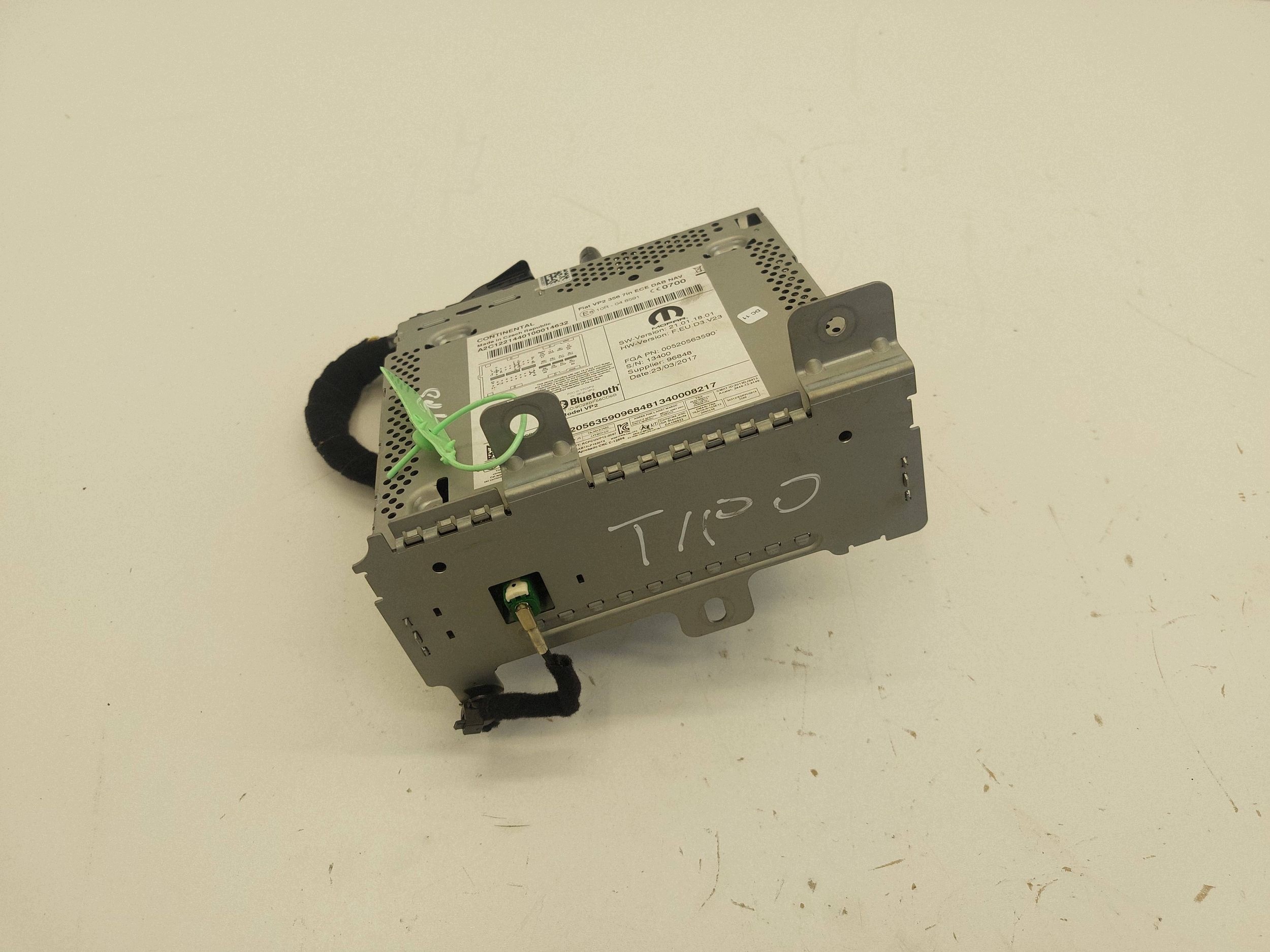 FIAT TIPO II 15r> RADIO radio 00520563590