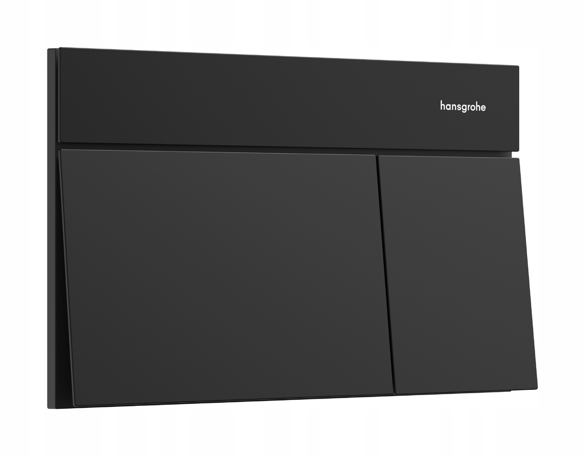 Splachovací tlačítko pro Wc Hansgrohe iFrame Element E černá matná