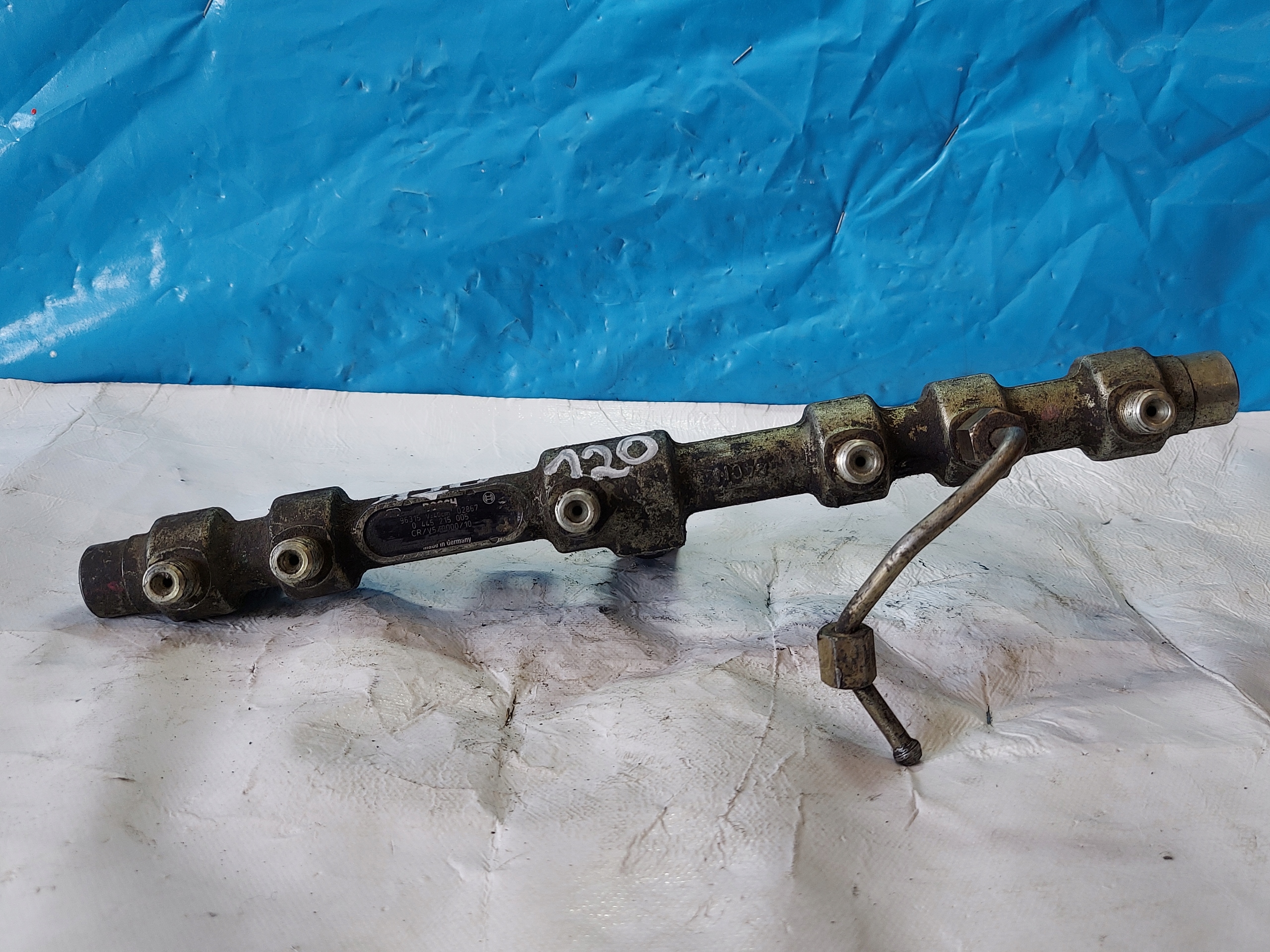Rampe injection ALFA 166 2.4 JTD 0445215005