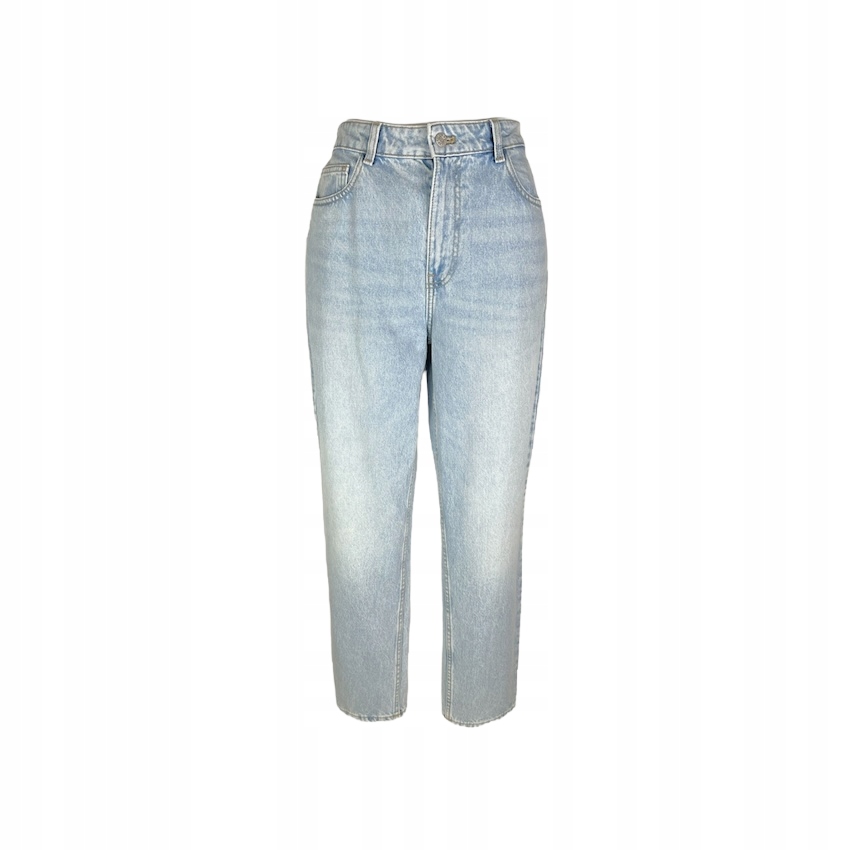 Guess Džíny Mom Jeans Vysoký Pas Modré Bavlna 31 Gga