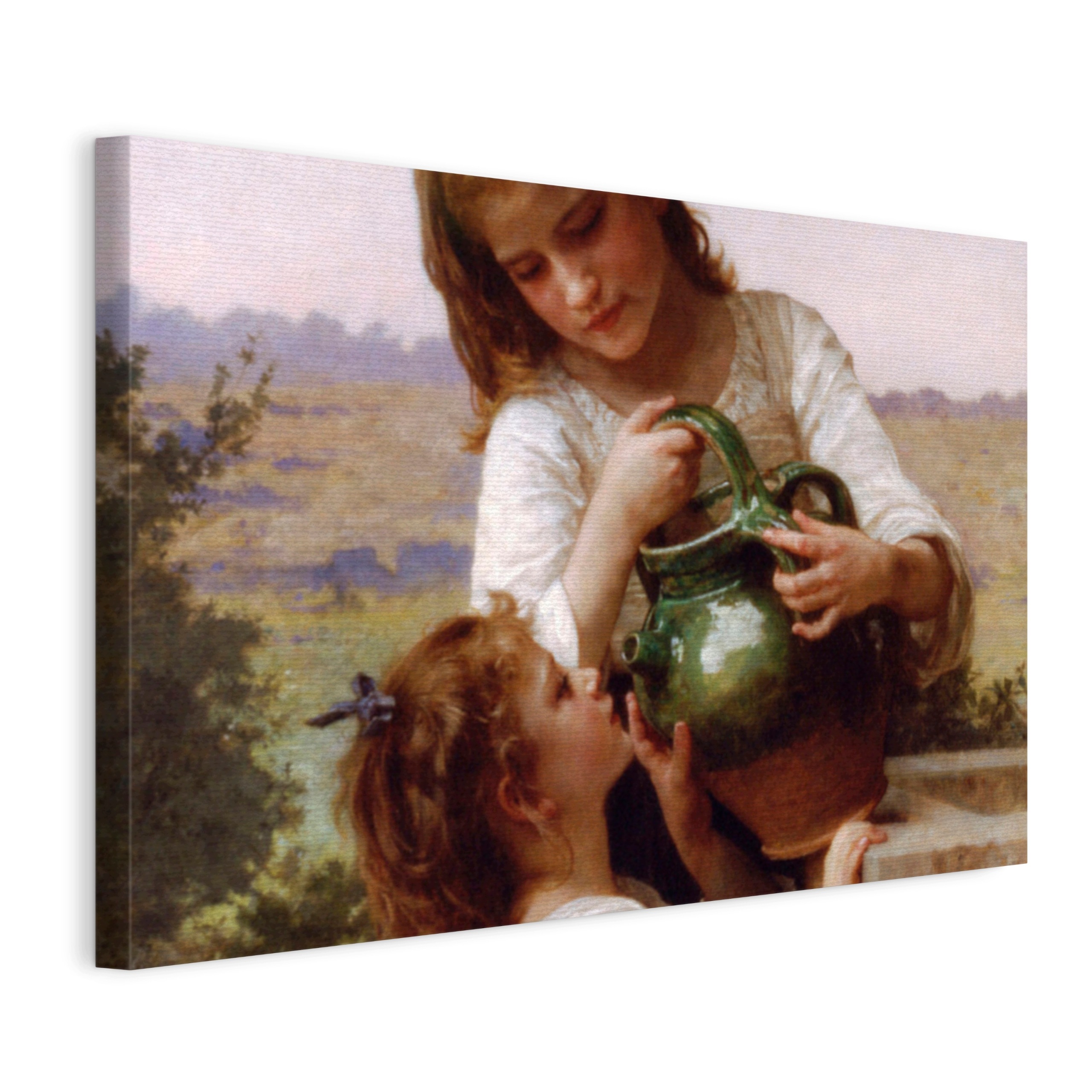 Obraz Na Plátně William-adolphe Bouguereau U Fontány 45x30