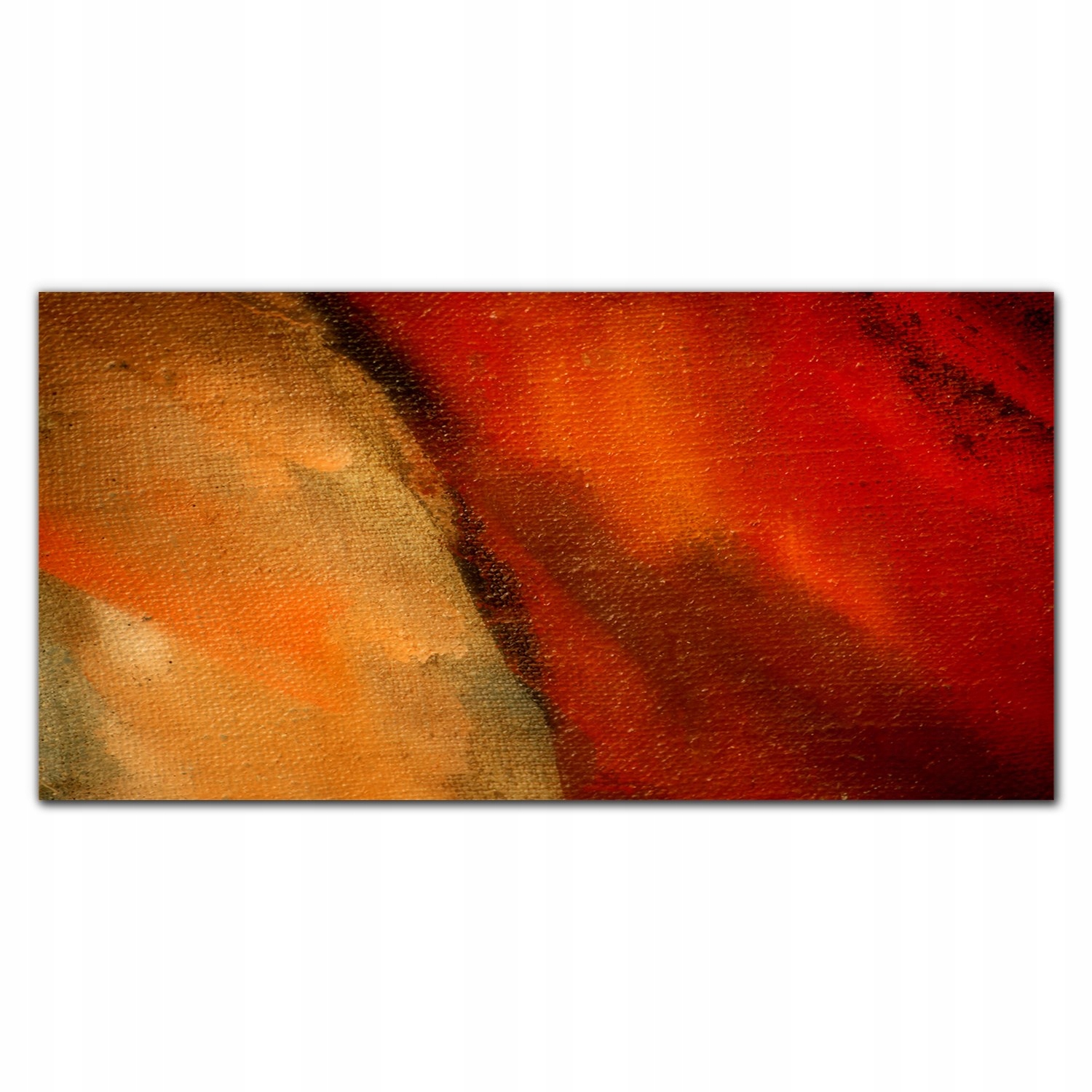 Obraz na plátne Faktúra plátna a farby 140 x 70 cm