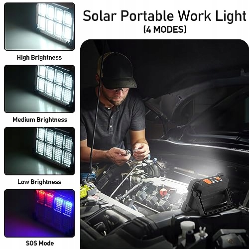 OHAYORI LED Lampa Akumulatorowa Campingowa USB PowerBank Ogrodowa — miniatura 2