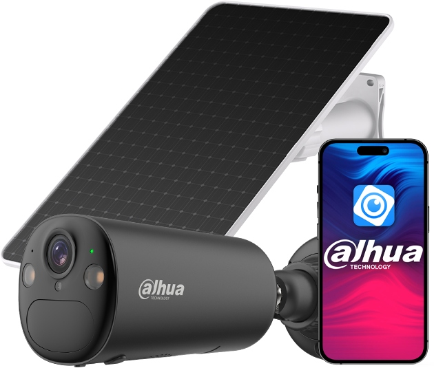 Kamera 4G Lte Solárna Vonkajšia 4MPx 4G/LTE Dahua Bezdrôtová Panelová Pv