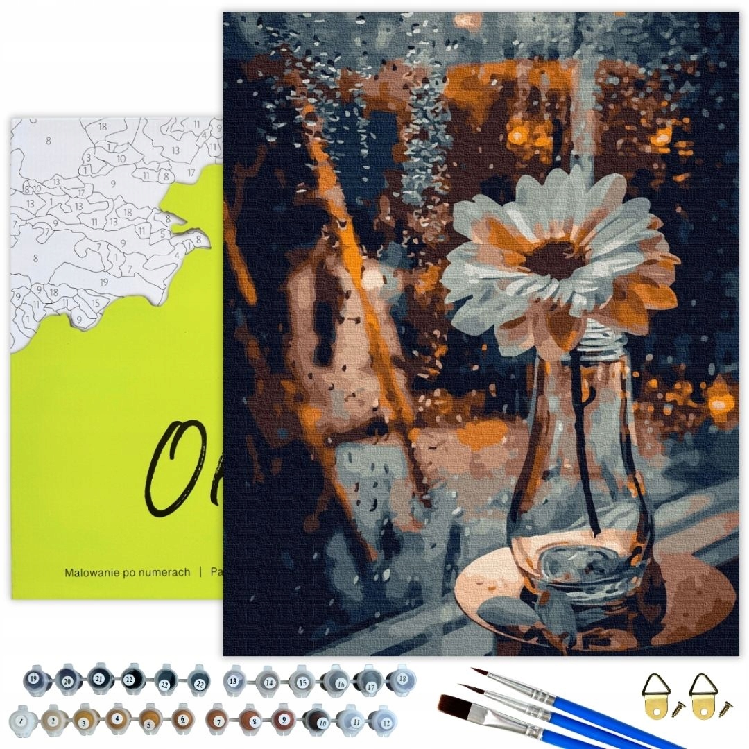 Malování Podle Čísel Květiny Obrazy Pro Malování podle čísel S Rámečkem Oh Art