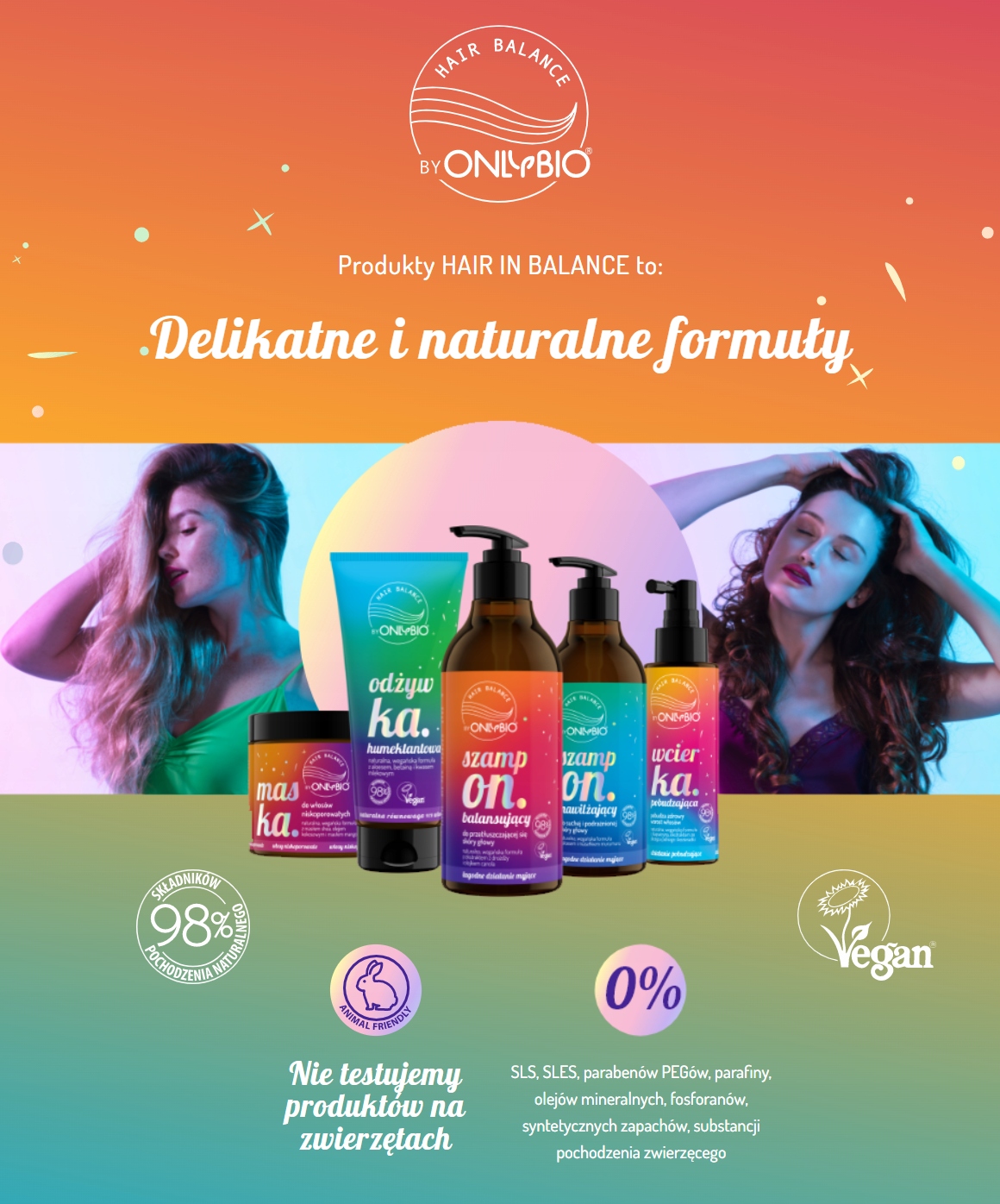 ONLYBIO HAIR BALANCE MASKA DO LAMINACJI WŁOSÓW Marka OnlyBio