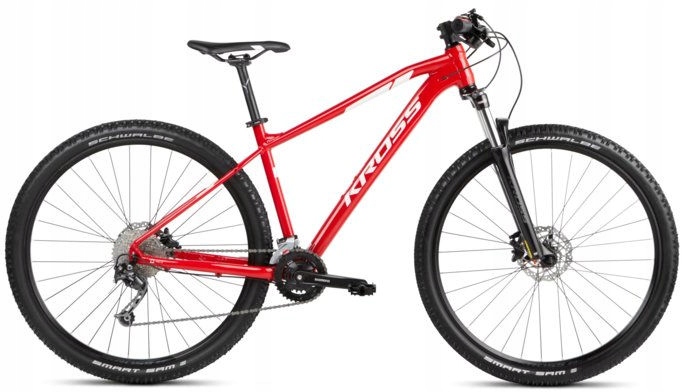 Rower Mtb Kross Level 3.0 M 29x17 czerwony biały