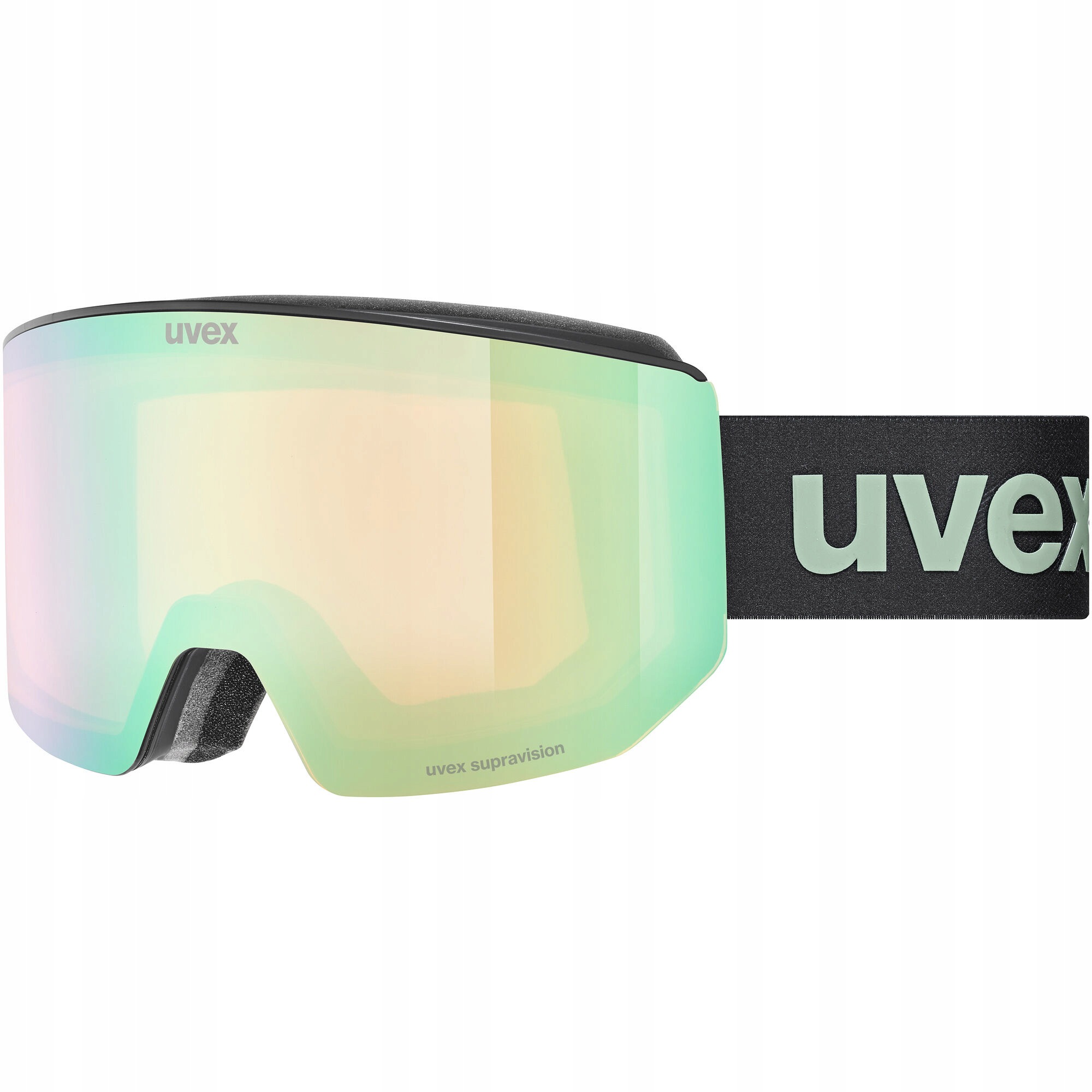 Lyžařské brýle Uvex Lace Attract Fm S2+S1 černé matné zrcadlové