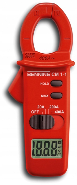 Benning вимірювач струму см 1-1 затиск