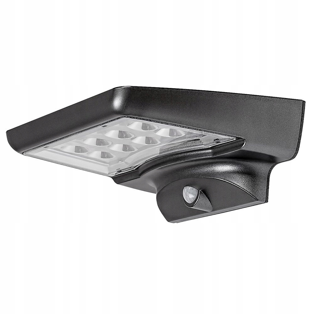 

Lampa natynkowa ścienna solarna 4W z czujnikiem