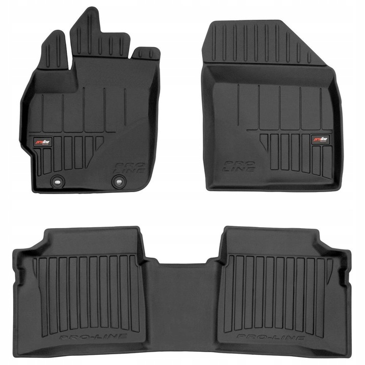 Koberce Gumové Stěrače Toyota Prius 3 2010-2015 Korytka 3D
