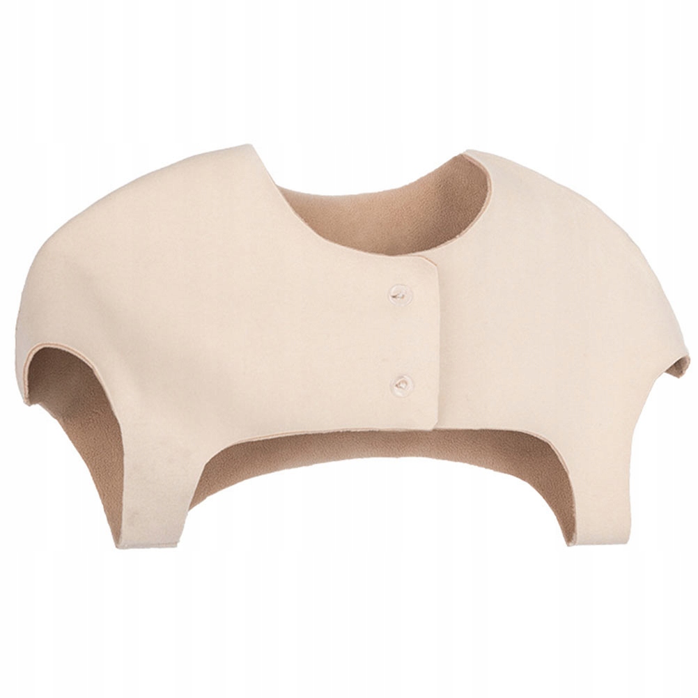 1 SZT. ODDYCHAJĄCY BEŻOWY OGRZEWACZ NA RAMIONA I SZYJĘ