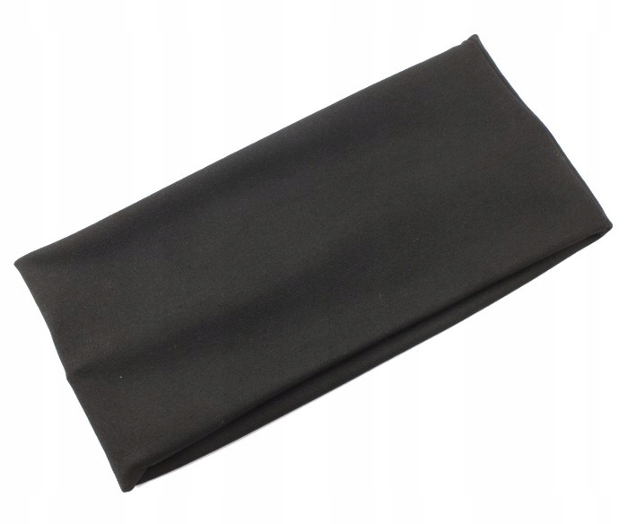 

Opaska Do Włosów Czarna Lycra Szeroka 9 CM