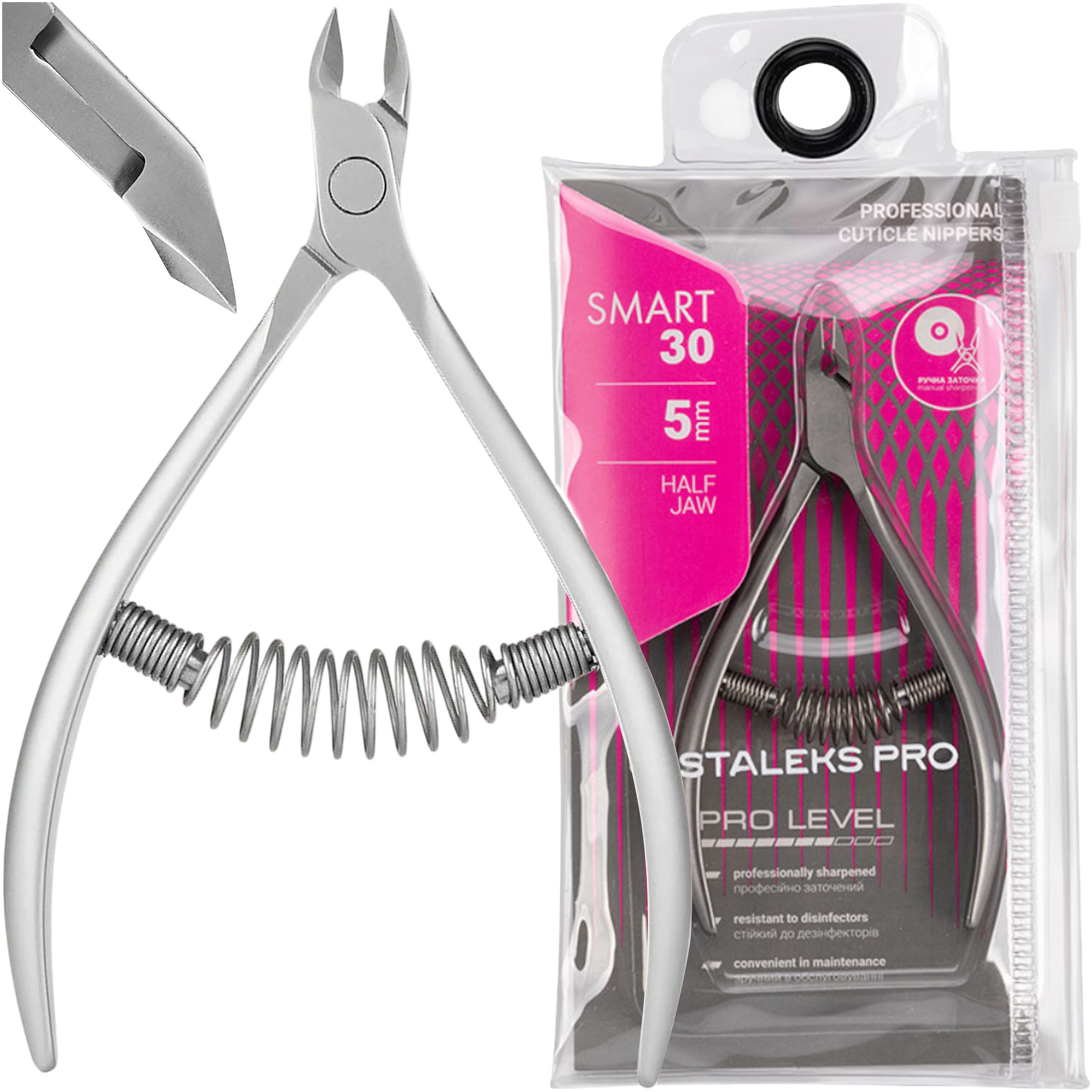 Přesné kleště na nehty Staleks Smart 30 5 mm