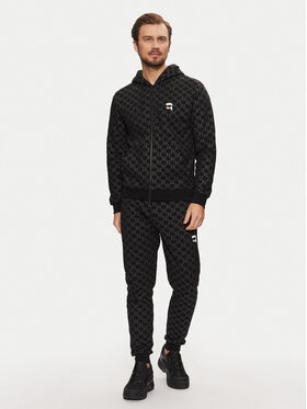 Karl Lagerfeld Bluza Męskie czarny 705095 551951