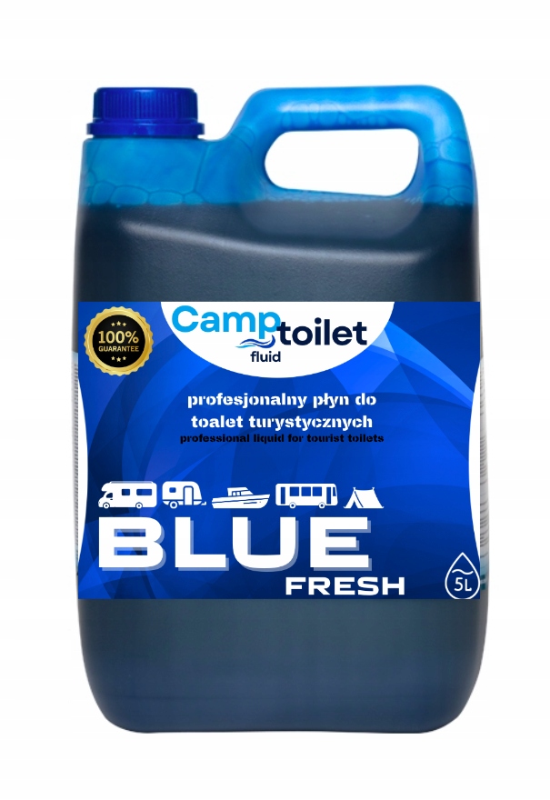 ПРОФЕССИОНАЛЬНАЯ ЖИДКОСТЬ ДЛЯ ТУАЛЕТА CAMPTOILET 5L BLUE FRESH ЭФФЕКТИВНАЯ