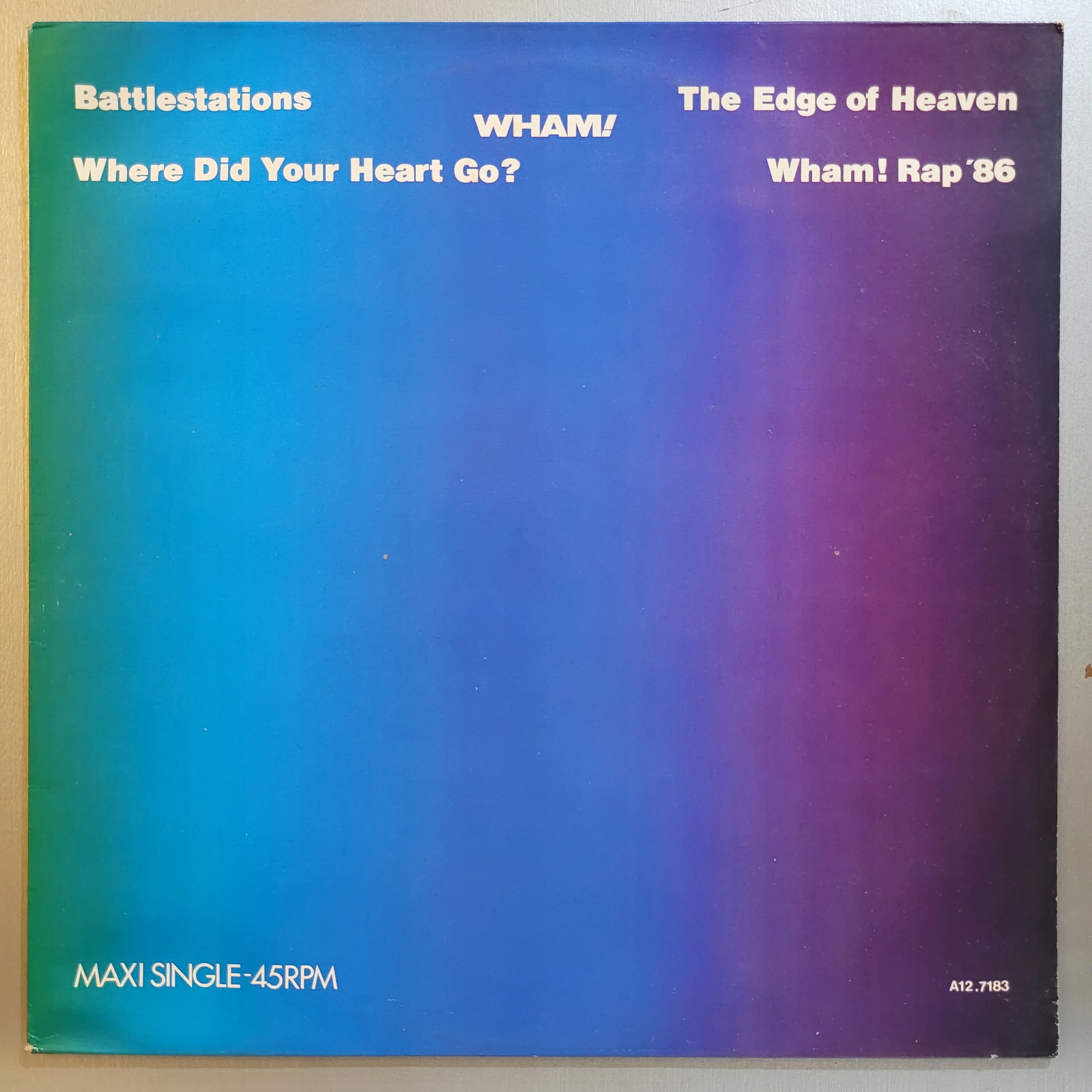 WHAM! MUSIC FROM THE EDGE OF HEAVEN　楽譜 WHAM! MUSIC FROM THE EDGE OF HEAVEN 楽譜 Play Official version of