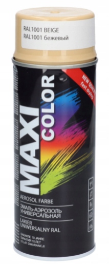

Maxi Color Ral 1001 Farba Lakier Beżowy Spray
