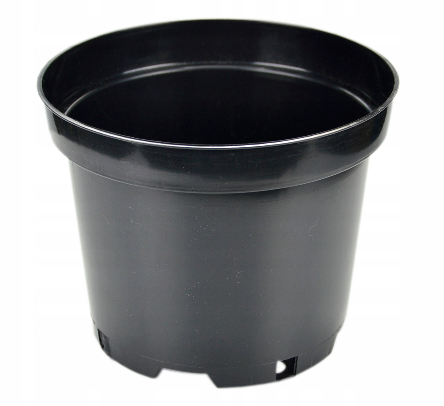 

Doniczka okrągła w kolorze czarnym 10cm 0,4L 100sz