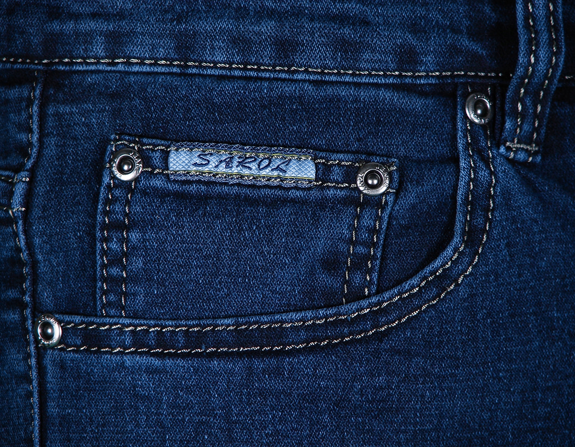 SPODNIE MĘSKIE JEANS SAROL W42 L 30 110-112 cm Fason proste