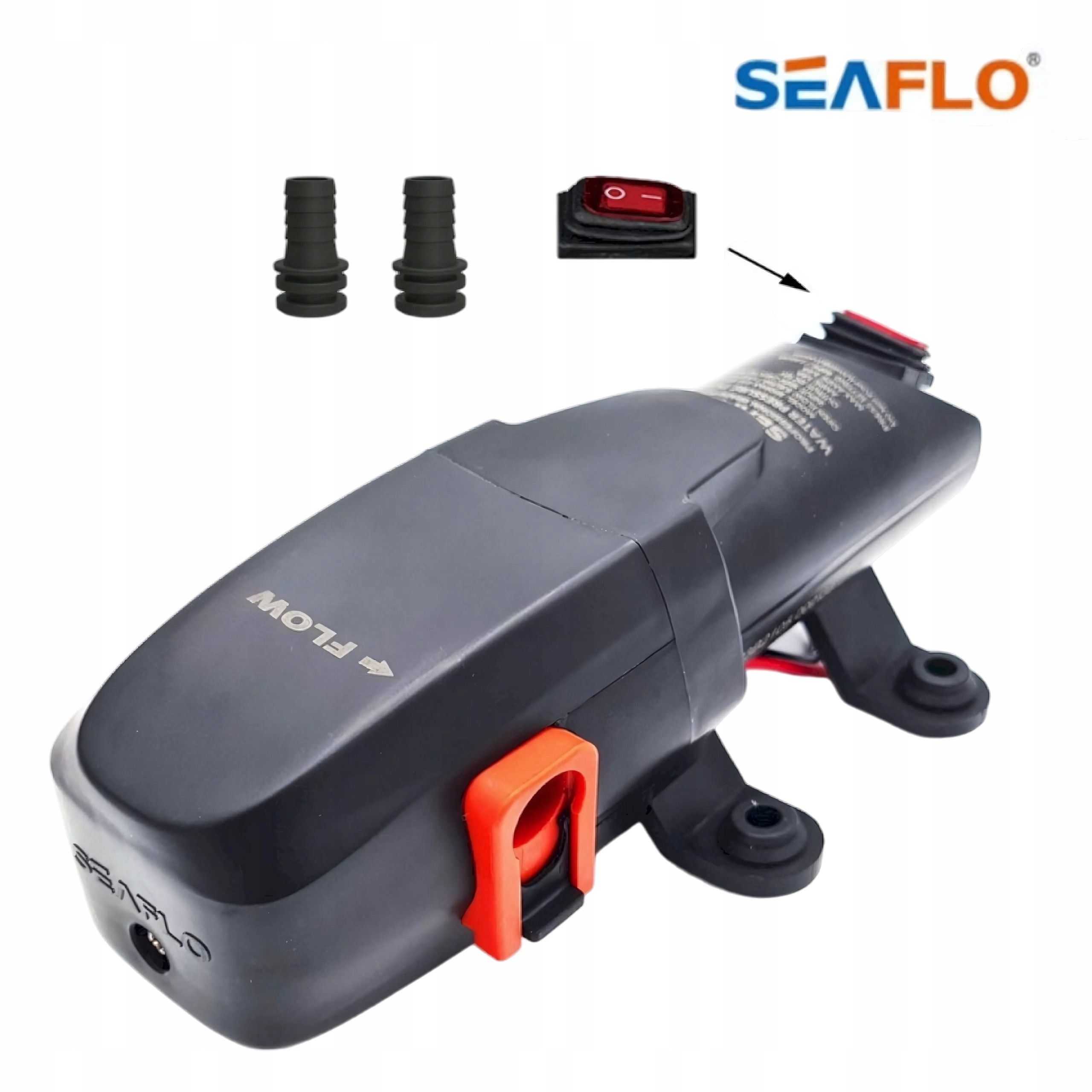 Tlaková Vodná Pumpa Seaflo 230V Obytná Loďka Do Záhrady, Samonasávacia