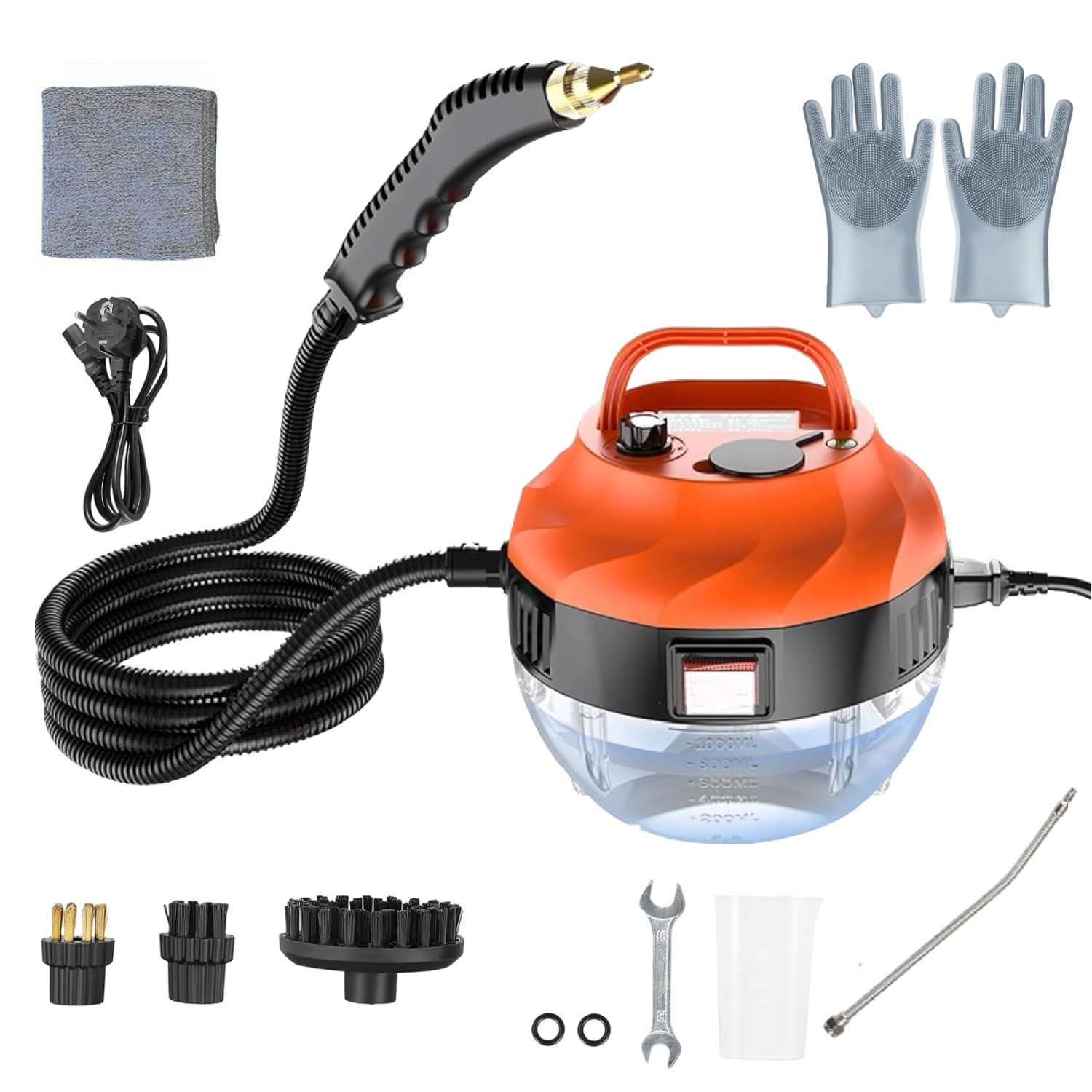Parní Čistič Oken Steamer Parní Myčka 2500W 1L Eu Sada Do Kuchyně