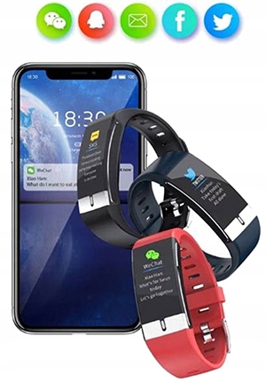 SMARTWATCH ZEGAREK DAMSKI MĘSKI SMART WATCH MENU POLSKIE PL PULS SPORT EKG Rodzaj smartwatch