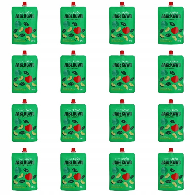 Levně 16 x 200 g Owolovo pěna jablko Svařovací