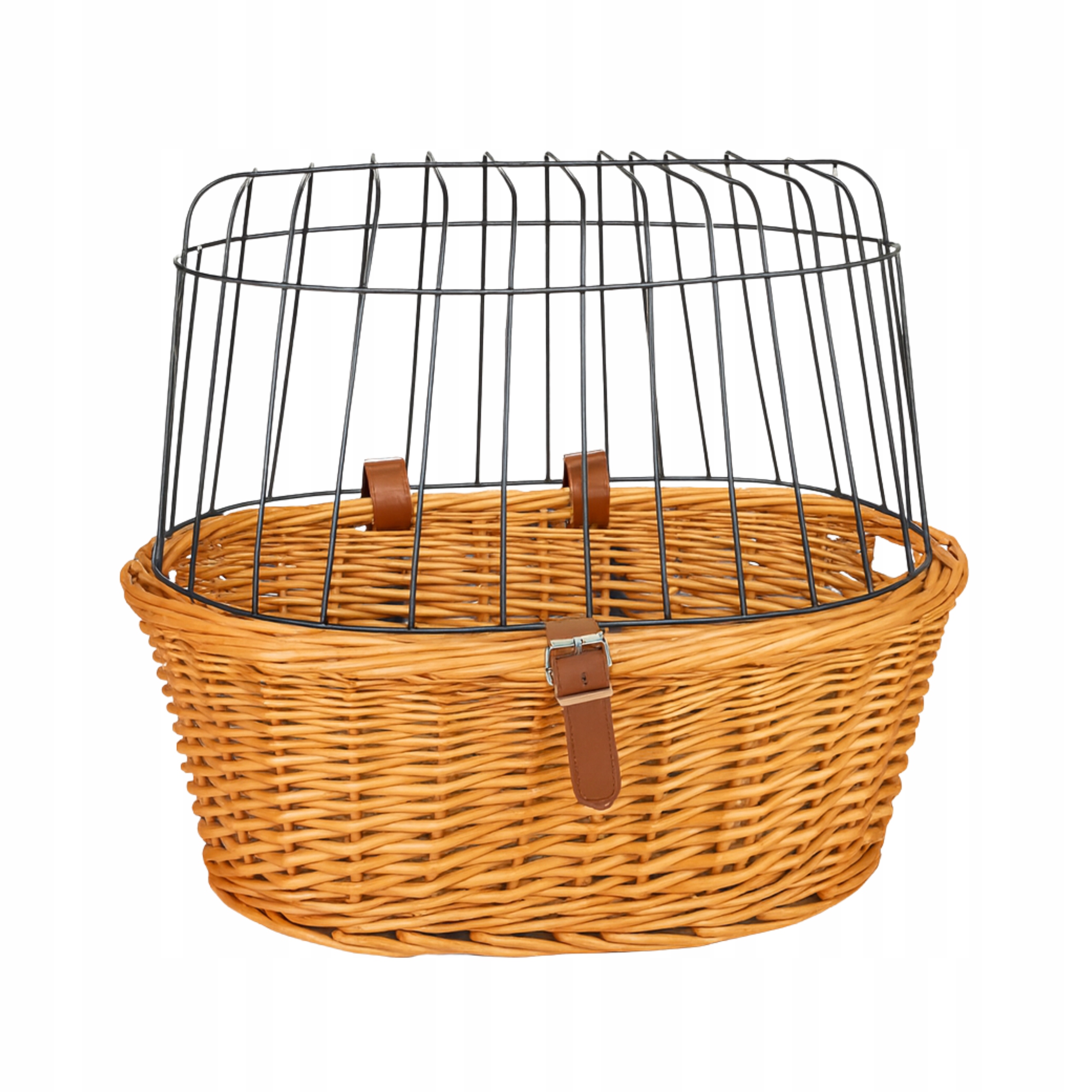 KOSZ ROWEROWY WIKLINOWY ZAMYKANY DLA PSA KOTA NA KIEROWNICĘ Z MOCOWANIEM EAN (GTIN) 5907068869486