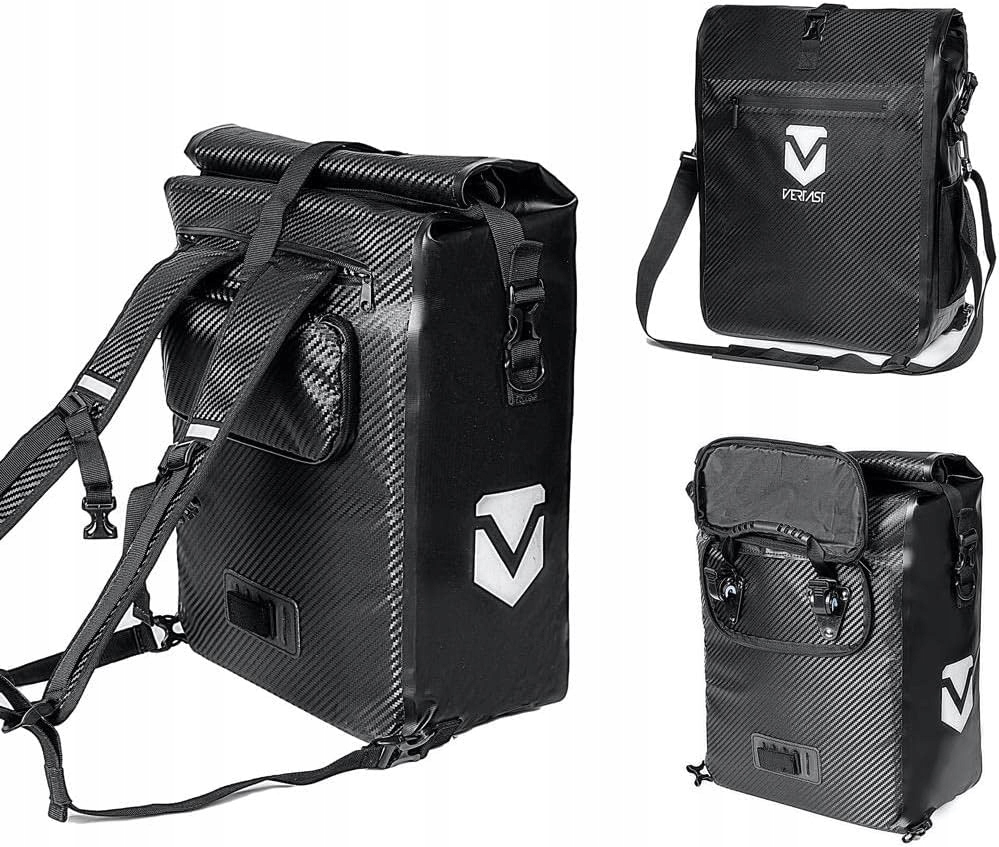 Wielofunkcyjna Torba Na Bagażnik sakwa Rowerowa Plecak 2w1 18L Wodoodporna