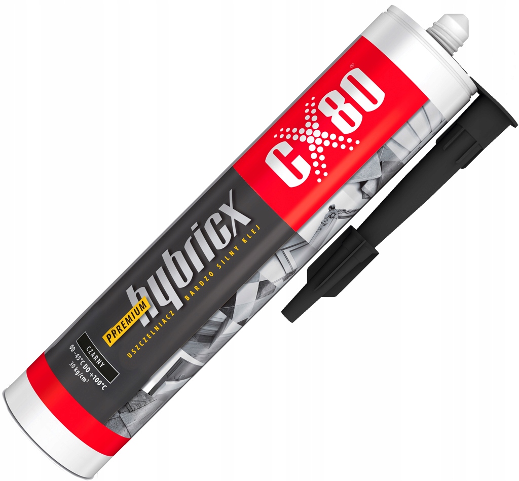 

CX80 Hybricx Czarny Premium Mocny Klej Hybrydowy