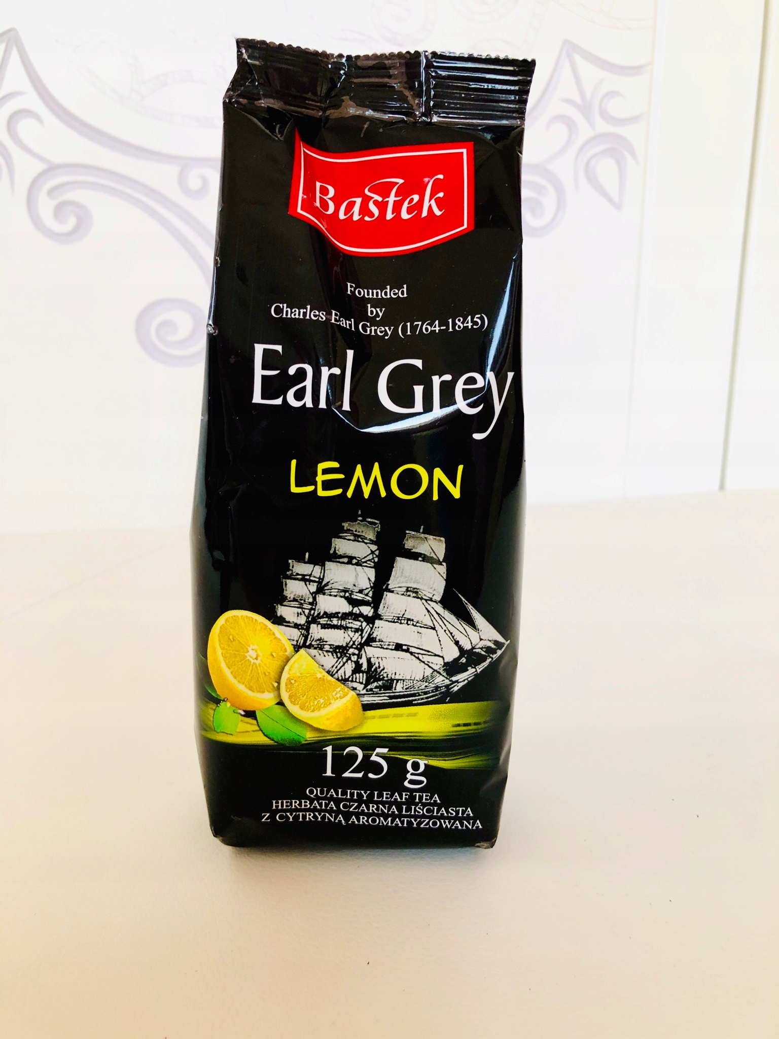 Levně Bastek čaj Earl Grey Lemon 125 g