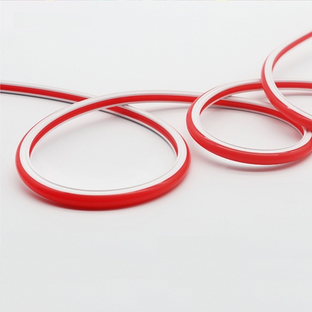 NEON FREZ 8MM CZERWONY OSŁONKA SILIKON DO TAŚMY LED