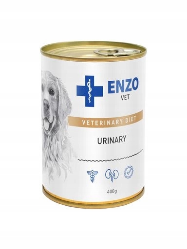 5 x Enzo Vet Urinary na onemocnění močových cest s kuřecím masem pro psy 400 g