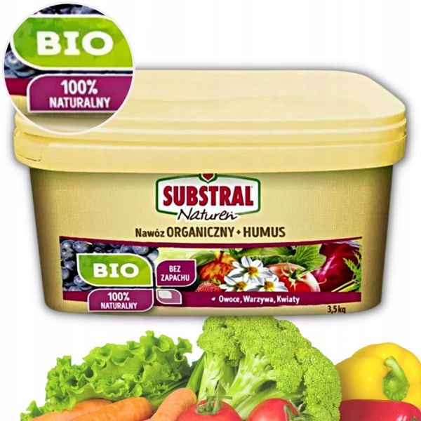 

Nawóz Organiczny Naturalny Substral Naturen 3,5kg