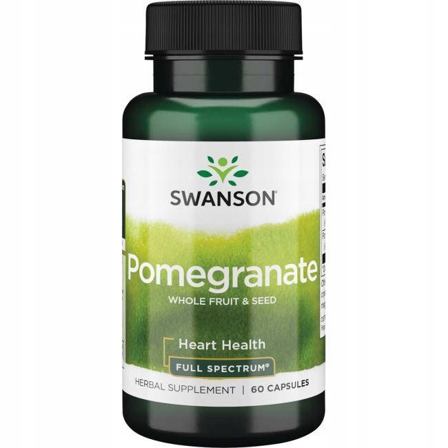 

Swanson Pomegarante Owoc Nasiona Granat 60 kaps.