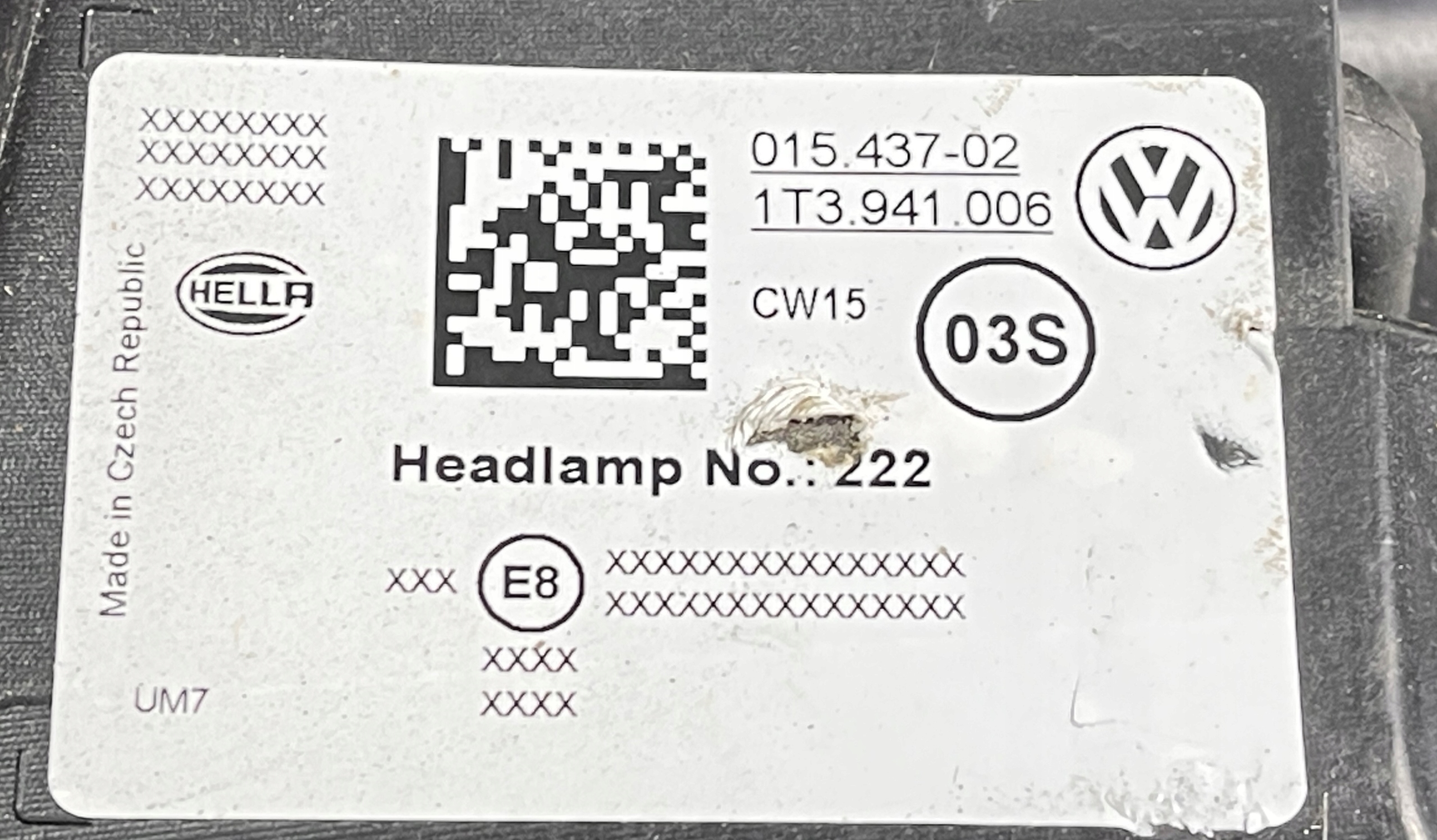 VW ID. BUZZ ID BUZZ 2022- light front front right FULL LED 1T3941006