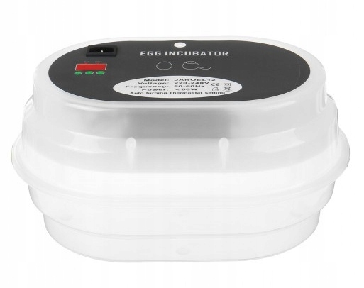 Inkubator do jaj JANOEL12 na 12 szt D693