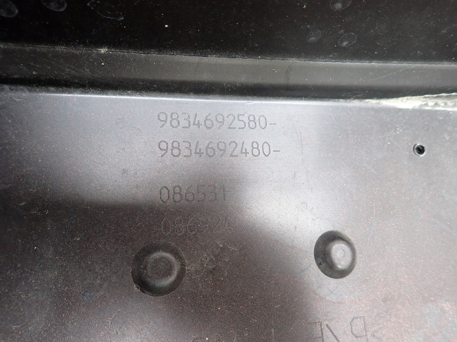 bumper front front CITROEN C4 3 III 2020- 9834692580