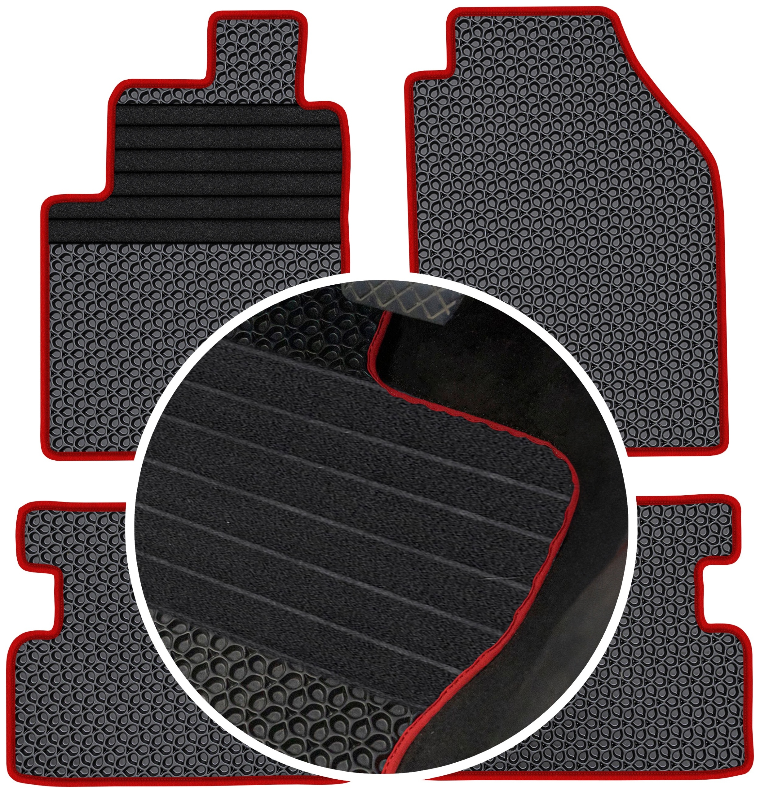 Ford Focus I 1998-2001 Gumové rohože Eva Eternity Posilnenie XXL