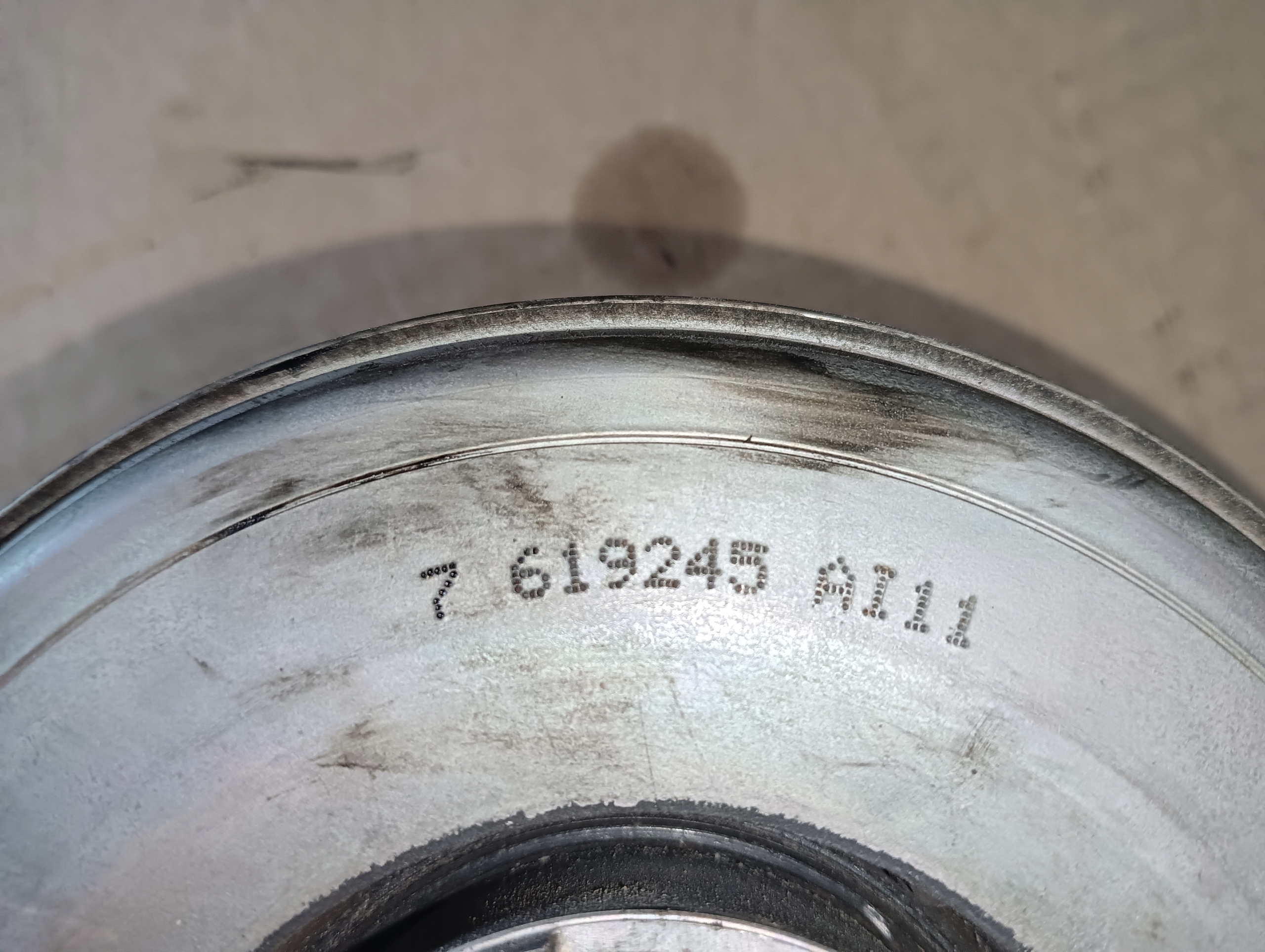 KOŁO PASOWE BMW 2.0D B47 I 7619245 18495010 Numer katalogowy części 7619245 18495010