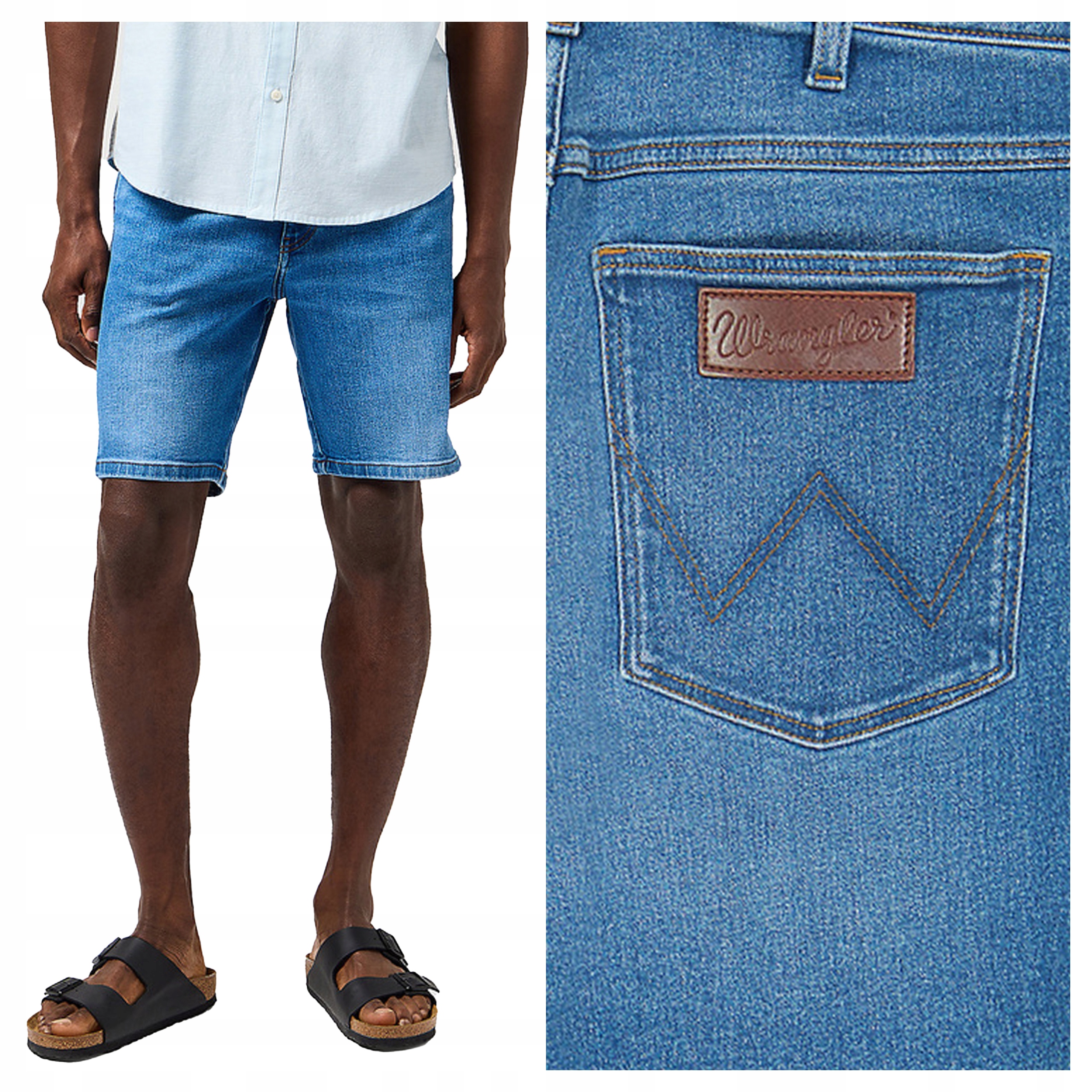 Wrangler Frontier Short W30 Pánské džínové šortky