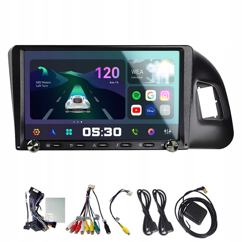 2Din Android 13 autorádio pro Audi Q5 2010-2018 2G 32G Carplay Gps Rds